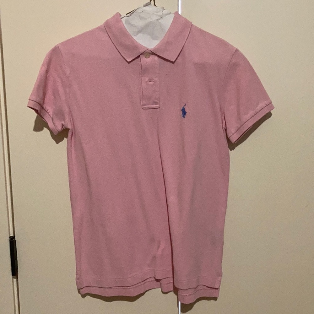 Classic Fit Pink Ralph Lauren Polo